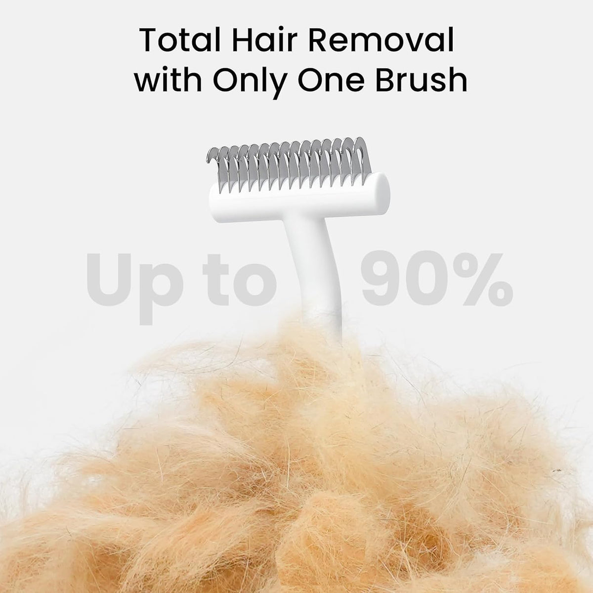 aumuca Dog & Cat Deshedding Brush – Pet Grooming Brush & Undercoat Rake for Long or Short Hair – Dematting Comb for Dogs, Cats, Matted Fur, Kitten, Puppy, Rabbit, Horse