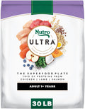 Nutro Ultra Dry Dog Food for Adult Dogs with a Trio of Proteins from Chicken, Lamb and Salmon, 30 lb. Bag