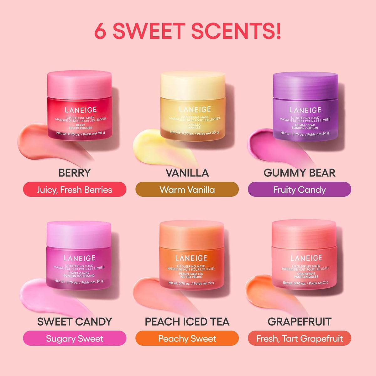 Lip Sleeping Mask: Hydrating & Nourishing Korean Overnight Lip Treatment Mask with Shea Butter, Vitamin C & Murumuru, Antioxidants for Flaky, Dry Lips | Korean Skin Care, Berry