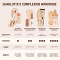 Charlotte Tilbury Unreal Skin Tint & Sheer Glow Hydrating Foundation Stick - Cream Foundation Makeup with Sheer-to-Light Coverage & a Buildable Formula - Blurring, Smoothing & Nourishing