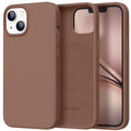 GolbinBox Magnetic for iPhone 16 Pro Max Case, Silicone Cover, Chalk Pink