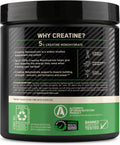 Optimum Nutrition Creatine, Micronized Creatine Monohydrate Powder, Supports Strength & Recovery, Banned Substance Tested, Unflavored, 5g per Serving, 60 Servings