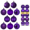 White 4.0" Large Christmas Balls - Christmas Tree Decoration Ornaments Shatterproof Hanging Balls for Birthday Halloween Holiday Wedding Decorations Set of 4pcs