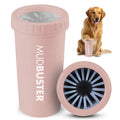 Dexas MudBuster Medium Dog Paw Cleaner, Fuchsia, Fits 1.5"-2.5" Wide Paws, Gentle Silicone Bristles for Quick, Easy Cleaning