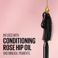 Maybelline Lash Sensational Washable Mascara, Lengthening and Volumizing for a Full Fan Effect, Blackest Black, 1 Count