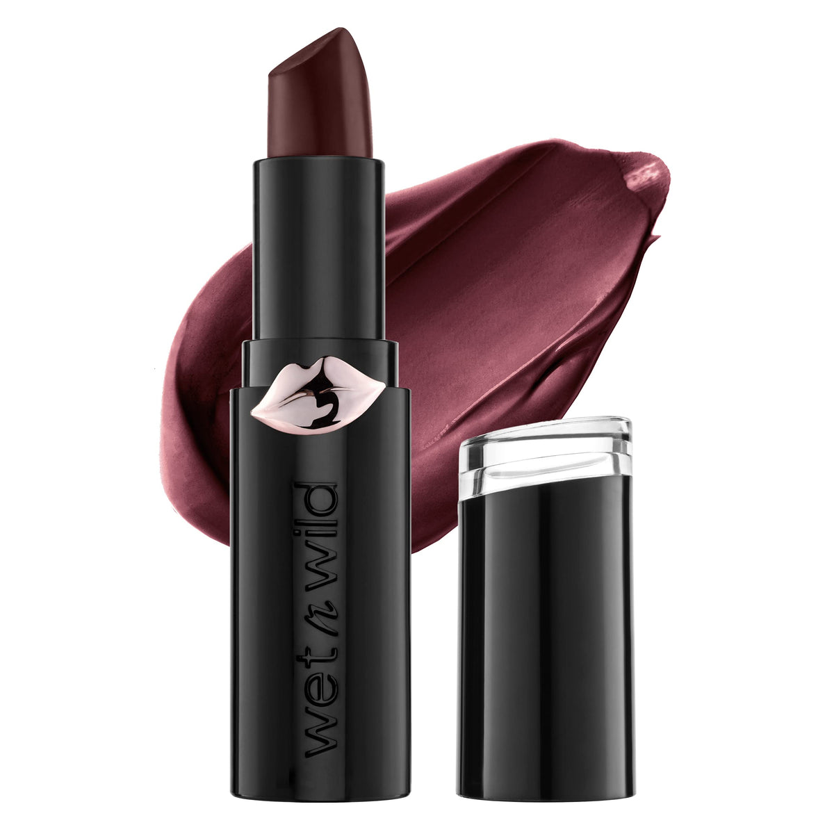 wet n wild Mega Last Matte Lip Color, Semi Matte Hyaluronic Acid Infused, Long Lasting Full Coverage for a Nourishing Pout, Cruelty-Free & Vegan - Skin-ny Dipping