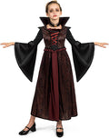 Spooktacular Creations Halloween Royal Vampire Costume Set for Girls Halloween Dress Up Party, Cosplay, Vampire-Themed Party