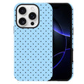 Polka Dot Pattern Phone Case for iPhone 13/14 6.1", Wine