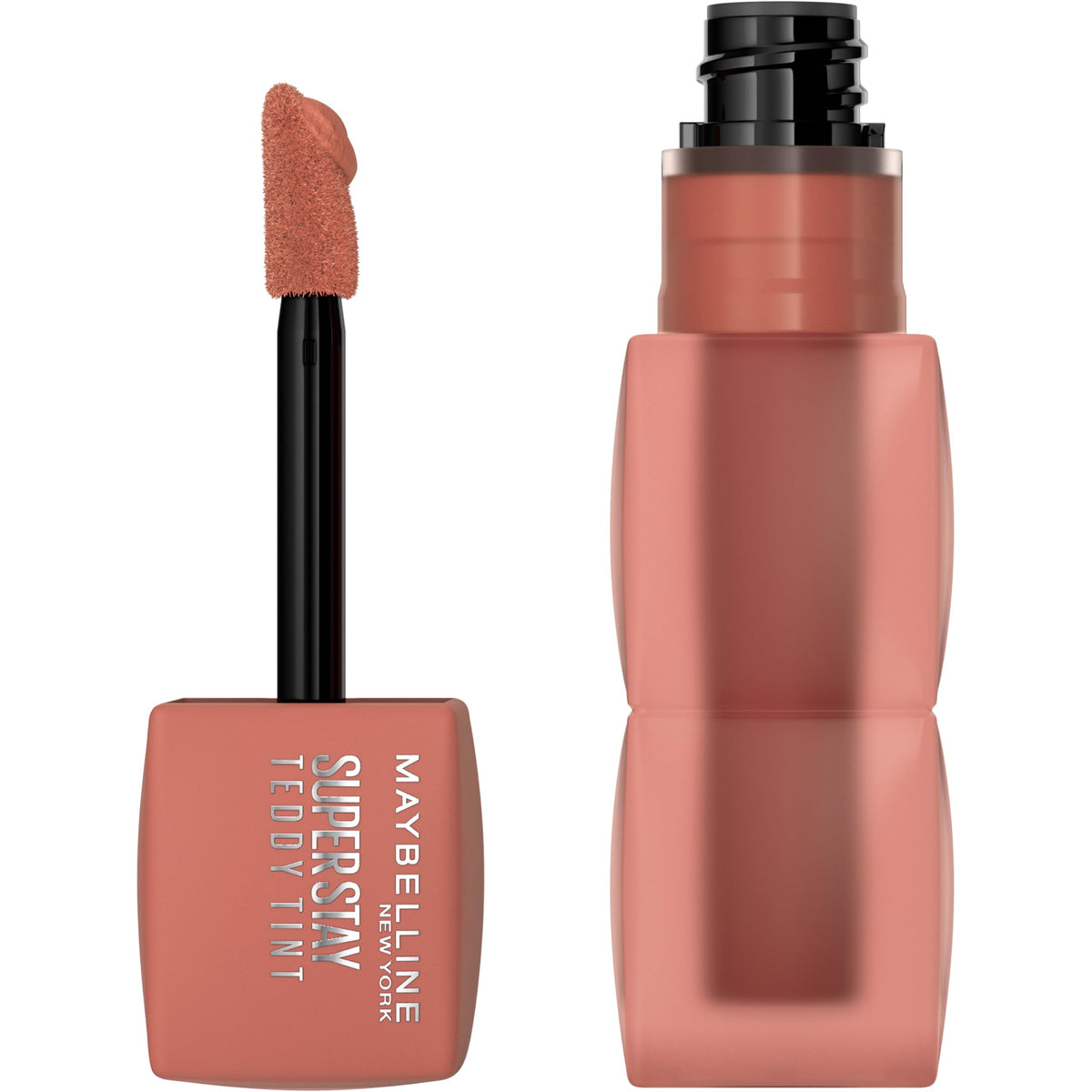 MAYBELLINE Super Stay Teddy Lip Tint, Long Lasting Matte Lipstick For Up To 12HR Wear, Wild At Heart, 1 Count
