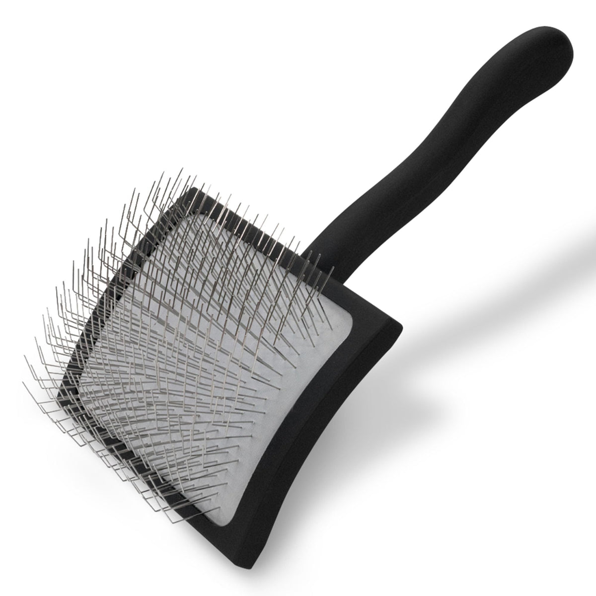 Chris Christensen Baby G Dog Slicker Brush for Dogs (Goldendoodles, Labradoodles, Poodles), Groom Like a Professional, Fluff Detangle Style, Saves Time Energy, Coral, Small