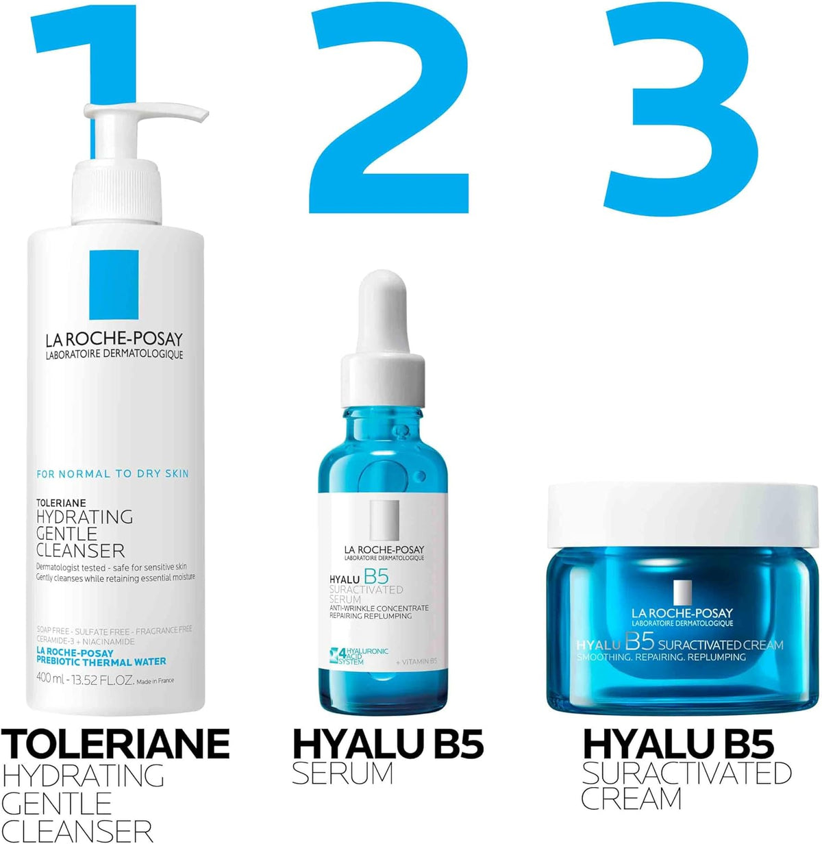 Hyalu B5 Suractivated Hyaluronic Acid Serum for Face, Vitamin B5 + Hyaluronic Acid + Glycerin