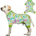 KYEESE Dog Christmas Pajamas for Small Dog Velvet Onesie with Red Snowflake