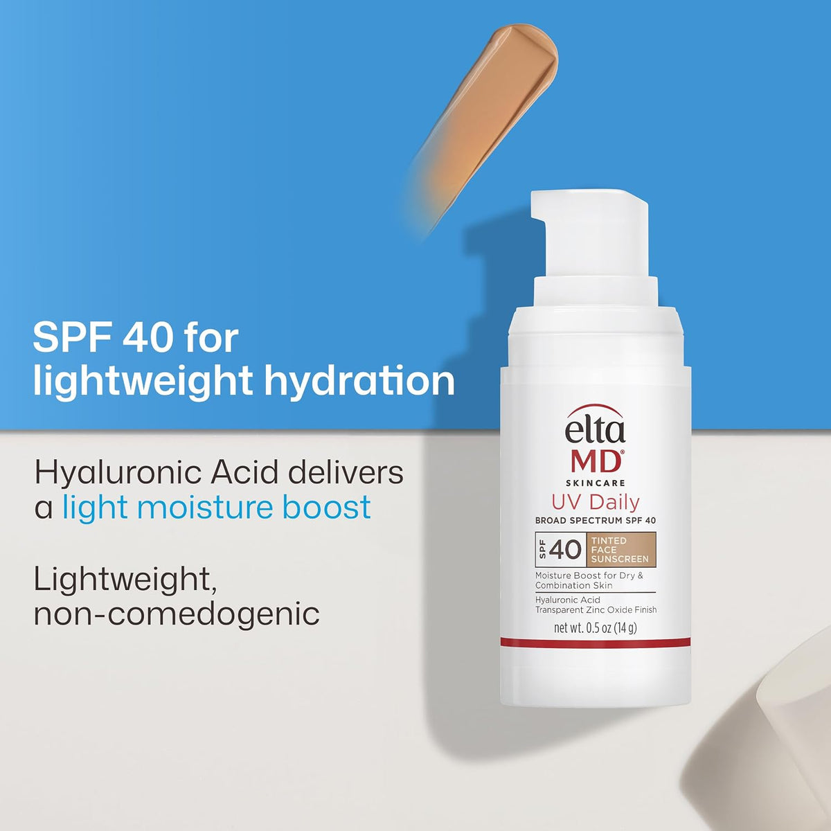 EltaMD UV Daily SPF Face Sunscreen Moisturizer with Zinc Oxide, Daily Face Moisturizer with SPF, Sunscreen for Dry Skin
