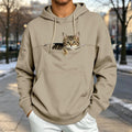 Pet Pouch Hoodie Cat Carrier Hoodies Dog Sweatshirts With Zipper Pockets
