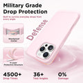 GolbinBox Magnetic for iPhone 16 Pro Max Case, Silicone Cover, Chalk Pink