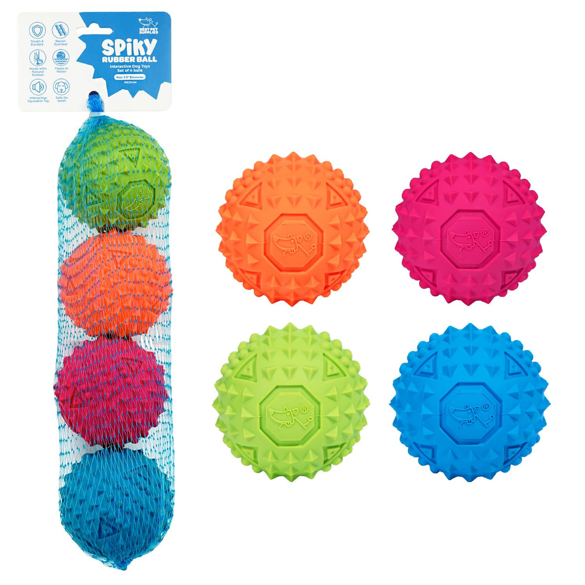 Best Pet Supplies Interactive Squeaky Dog Toy - Crinkle Chicken, Brown | Stuffing Free Body, Soft, Squeaks & Crinkles, No Mess, Perfect for Moderate Chewers, Toss and Fetch Play