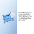 Neutrogena Makeup Remover Micellar Wipes for Face Daily Gently Removes Oil Dirt and Waterproof Makeup in a Simple Fully Plant-Based Cloth, 2 pack of 25 ct