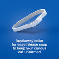 ADAMS Plus Flea & Tick Collar for Cats, Flea Collar for 7-Month Prevention, Adjustable Collar Fits Cats & Kittens, Kills Fleas & Ticks, 1 Count