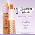 tarte shape tape creamy concealer – Full Coverage Makeup with Built-In Eye Cream, 24HR Hydrating Natural Moisturizing Matte Finish for Redness & Fine Lines, Vegan & Cruelty-Free