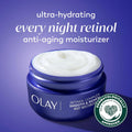Olay Regenerist Radiance Retinol Face Moisturizer: Smooth & Renew Cream for Women - Fragrance-Free, Anti-Aging, Anti-Wrinkle, Tightening & Brightening - 2 Oz