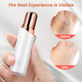 Flawless Facial Hair Removal for Women, Device, Remover Women Face, Finishing Touch Upper Lips, Chin & Cheeks, USB Rechargeable with LED LightIncluded Two Replacement Heads（White）