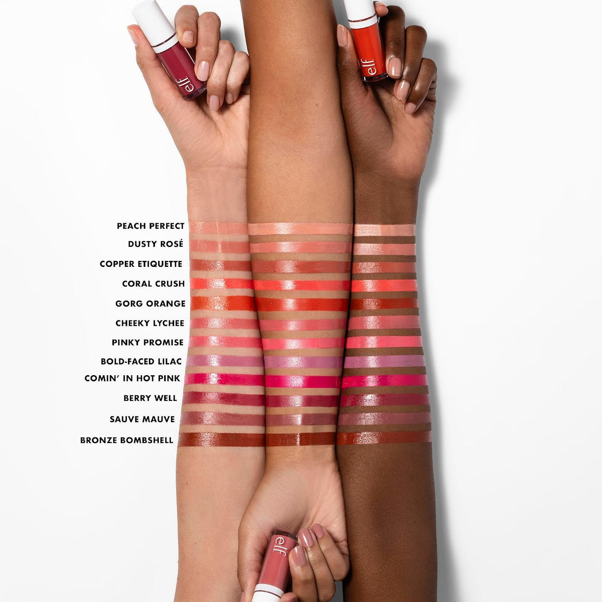 e.l.f. Camo Liquid Blush, Cheeky Lychee | Long-lasting Liquid Blush For High-pigment Color, Creates A Soft, Dewy Finish, Vegan & Cruelty-free