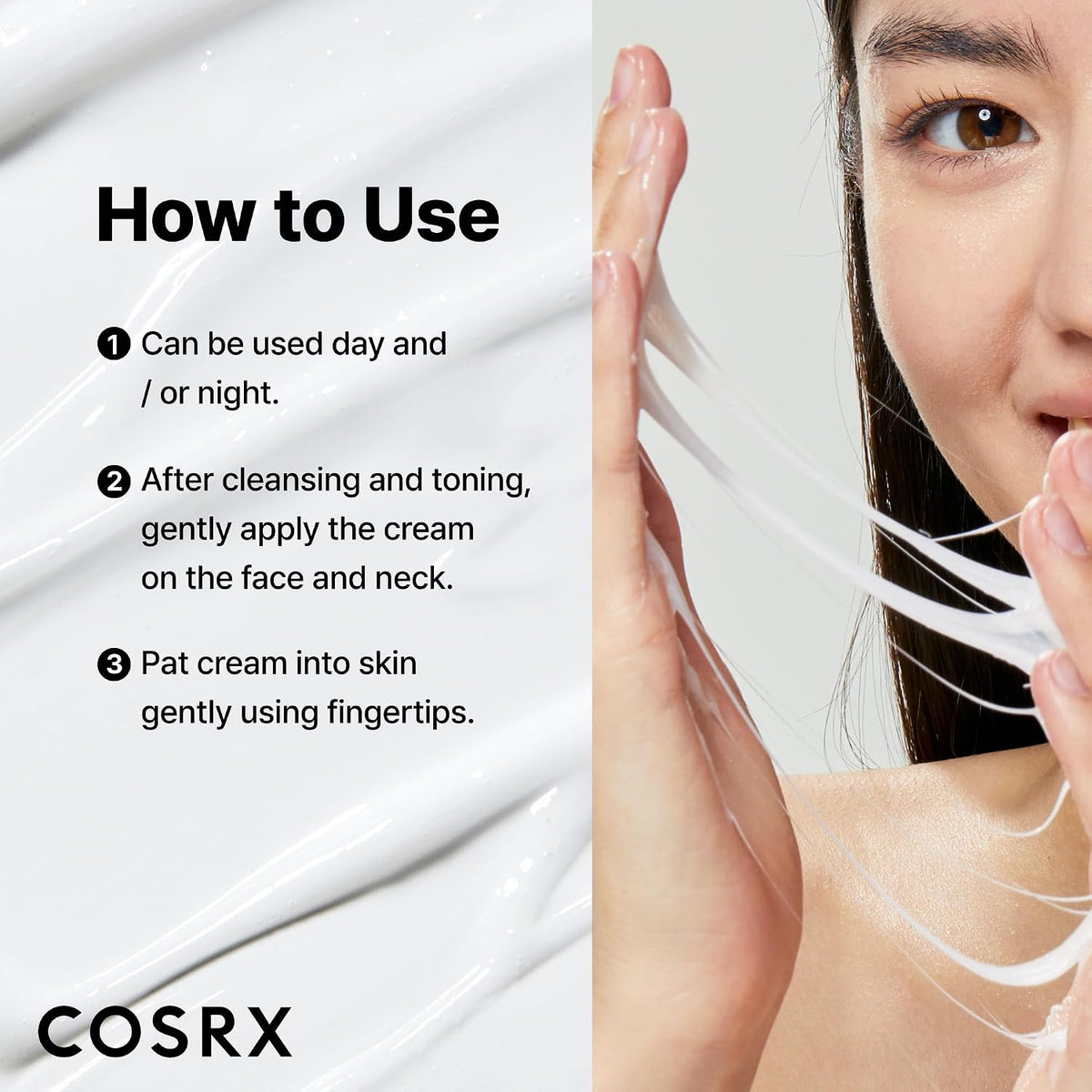 COSRX Snail Mucin 92% Face Moisturizer 2 Pack (3.52 fl.oz Each), Lightweight Moisturing Cream for Soft, Glowy Skin, Korean Skin Care, Korean Moisturizer Face Cream