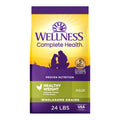 Wellness Complete Health Adult Dry Dog Food, Wholesome Grain Kibble, Natural, Chicken and Oatmeal Recipe, 30 lb Bag