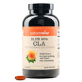 NatureWise CLA 1250 - Conjugated Linoleic Acid Supplement for Women and Men, Not Stimulating, Supports Healthy Weight, Fitness Goals - Non-GMO, Gluten Free - 180 Softgels[2-Month Supply]