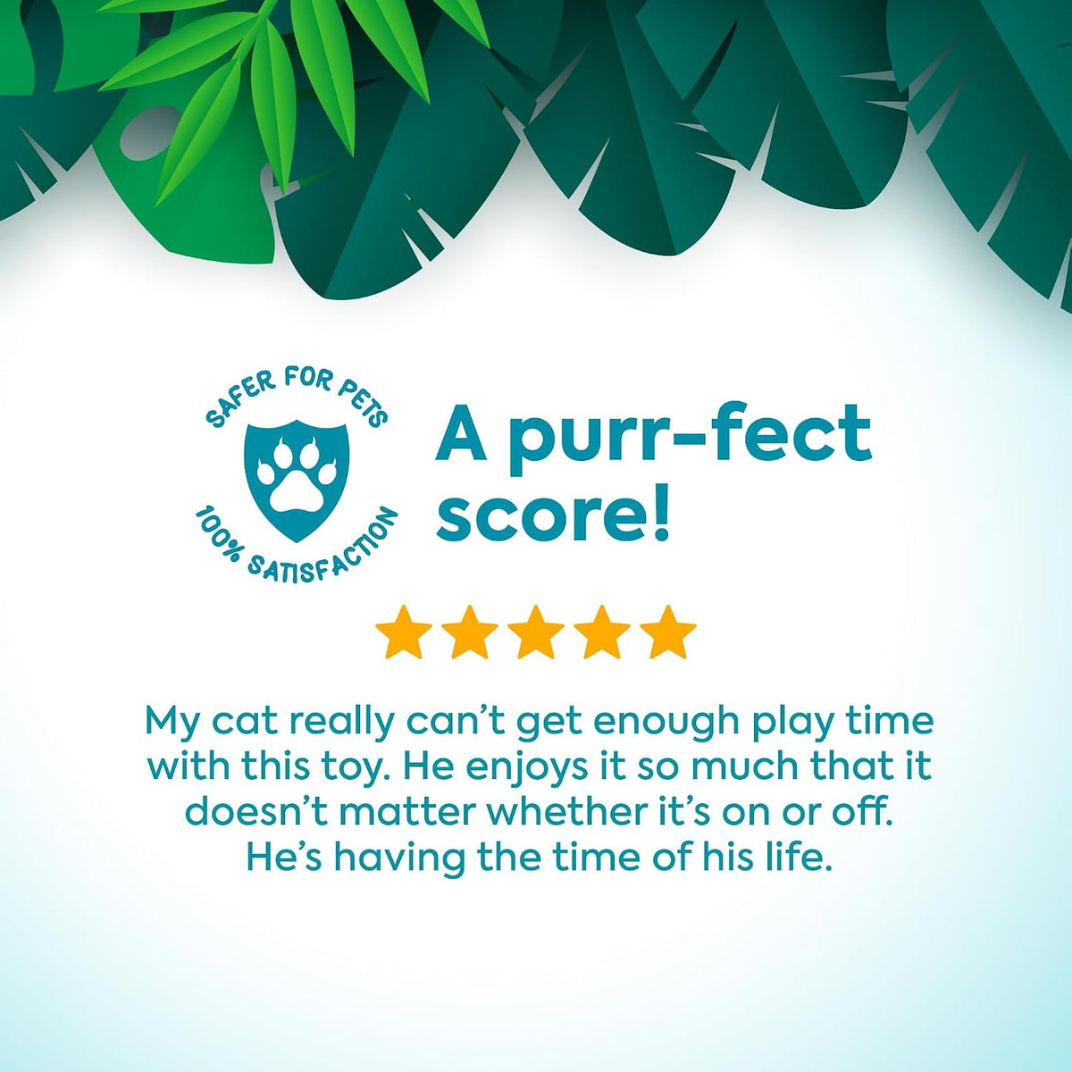 SmartyKat Hidden Hijinks Toy for Indoor Cats & Kittens, Electronic Interactive Motion Toy, Featuring Teaser Wand, Plus Replaceable Batteries Included
