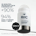 RoC Derm Correxion Retinol Firming Serum Stick with Antioxidants to Visibly Tighten and Firm Wrinkles and Laugh Lines For Men and Women + Retinol Eye Cream Packette, 1.0 oz (Packaging May Vary)
