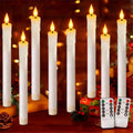 OCATO Upgraded 20Pcs Floating Candles with Wand for Halloween Decorations