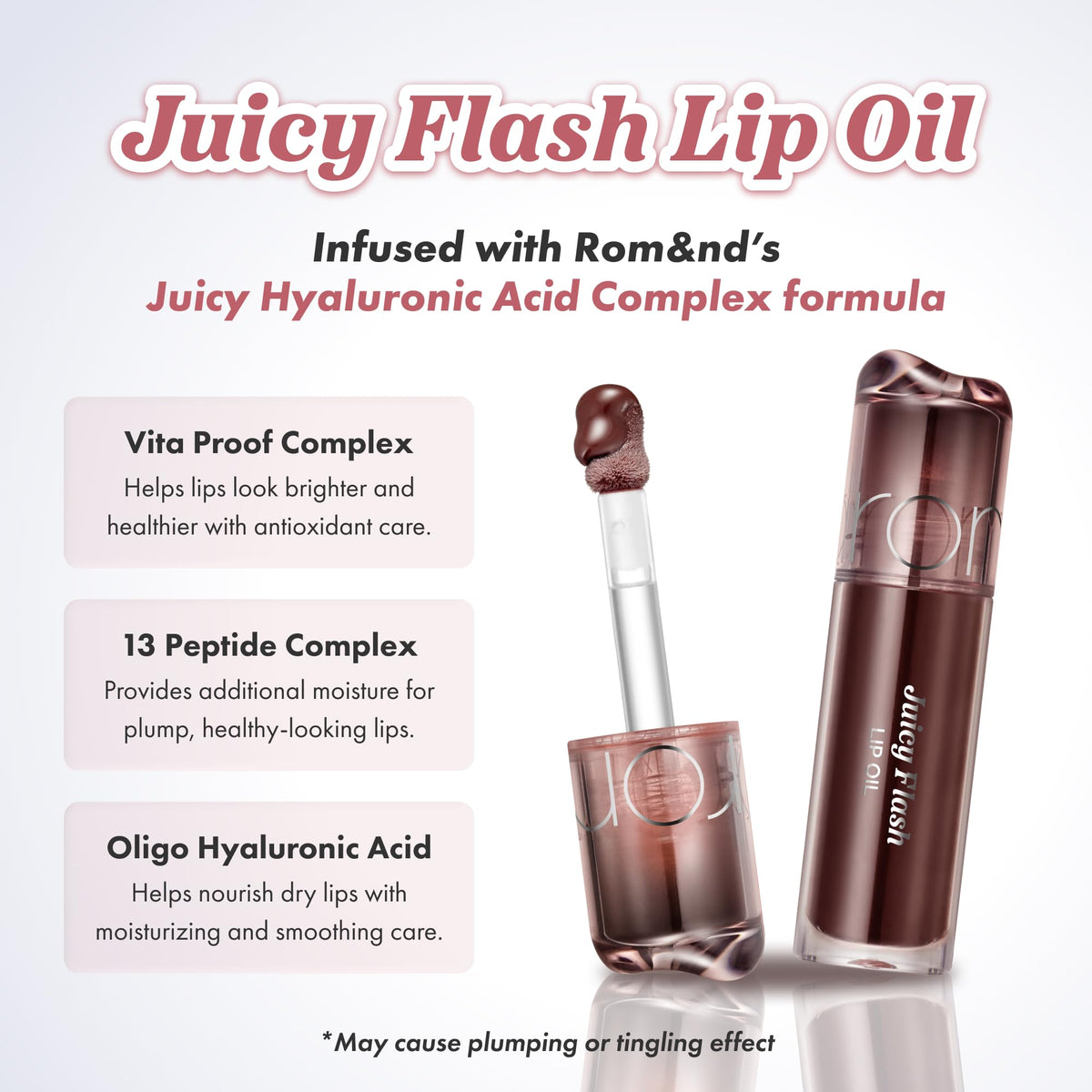 rom&nd JUICY FLASH LIP OIL 02 BERRY UP​