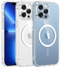 FNTCASE for iPhone 18 Pro Max Case / 17 Pro Max Clear Case Fit for Magsafe