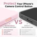 GolbinBox Magnetic for iPhone 16 Pro Max Case, Silicone Cover, Chalk Pink