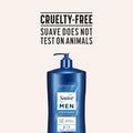 Suave Men Ocean Charge 2 in 1 Refreshing Shampoo & Conditioner with Pro Vitamin B5, Hydrates & Revitalizes Hair, Ocean Fresh Scent, 4 Count, 40 FL OZ Pump