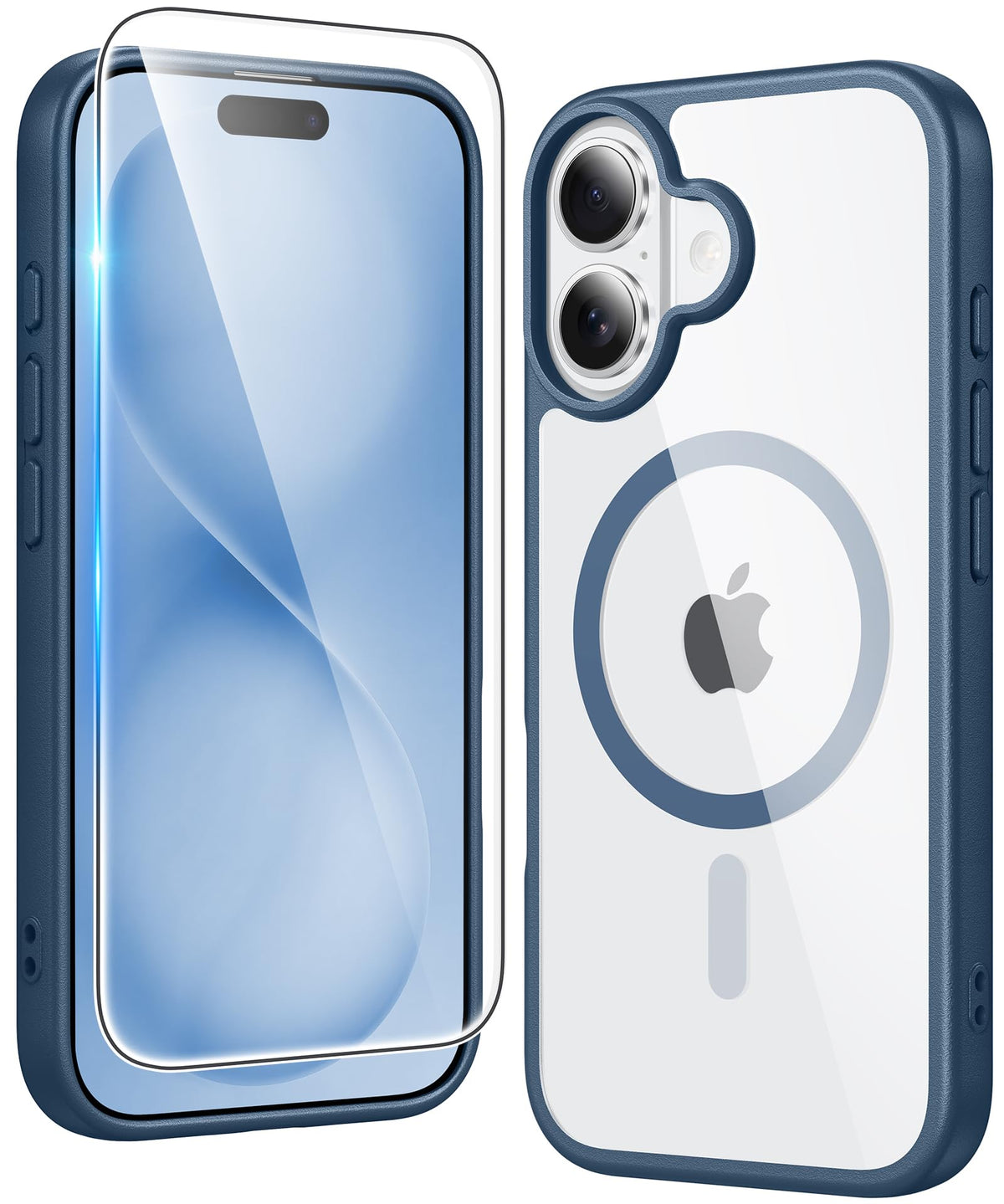 FNTCASE for iPhone 18 Pro Max Case / 17 Pro Max Clear Case Fit for Magsafe
