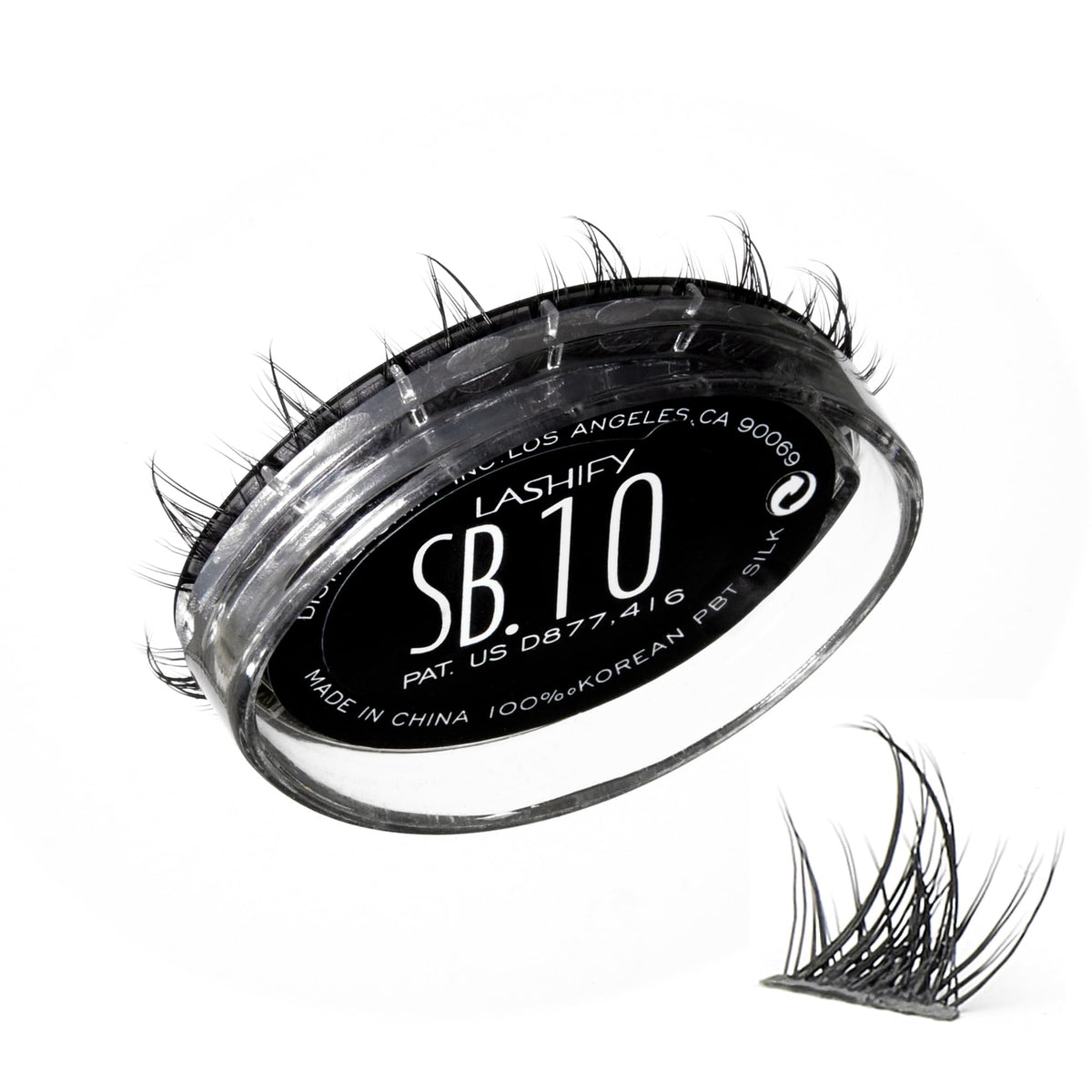 Lashify Star Burst 16mm Gossamer DIY Eyelash Extensions Refill, The Ultimate Multi-Length Multi Layered Lash, Black, Easy False Lashes