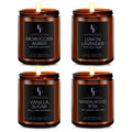 Cashmere Vanilla Scented Candle for Home Soy Wax Candle, Aromatherapy Candle Gift for Women Men, 7oz