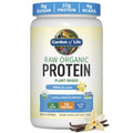 Garden of Life Protein Powder, Vegan Protein Powder, BCAA, Probiotics & Digestive Enzymes, Gluten & Lactose Free, Unflavored, 20 Servings