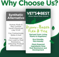 Vet’s Best Flea & Tick Home Spray for Cats – Plant-Based Flea and Tick Treatment with Cotton Spice Scent – Gentle Flea Mist for Indoor Use – Made in USA Natural Cat Flea Control – 32 oz