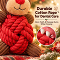 Christmas Dog Squeak Toys, Interactive Dog Toys for Aggressive Chewers