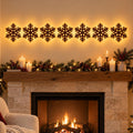 LED Reindeer Wall Decorations,3D Wooden Christmas Lighting Decor