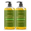 Majestic Pure Firming Body Massage Oil- Helps Smooth the Appearance of Cellulite & Improve Skin Texture- Natural Oils with Collagen- Refreshing Aromatherapy Body Oil for Legs & Full Body - 8 fl oz
