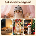 Cat Hat Cute Shark Shape Puppy Headwear