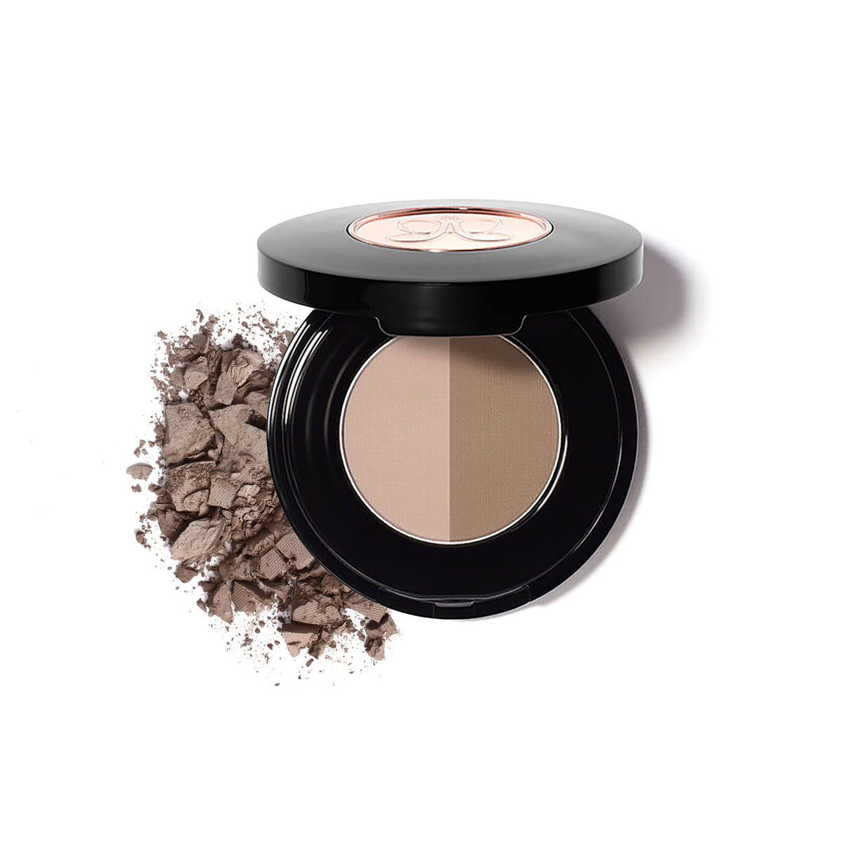 Anastasia Beverly Hills Brow Powder Duo - High-Pigment Compact Brow Powder with Mirrored Travel Case, Blendable Formula for Filling & Shaping Brows