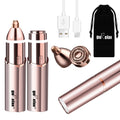 gurelax Facial Hair Removal for Women, Painless Face Shaver with 2 Heads