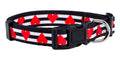 Native Pup Halloween Dog Collar- Spooky Fall Themed Horror Costume Collars- Skull, Pumpkin, Ghost, Bat, Witch, Candy Corn, Spider- Adjustable for Small, Medium, Large Breeds (Small, Big Pumpkins)