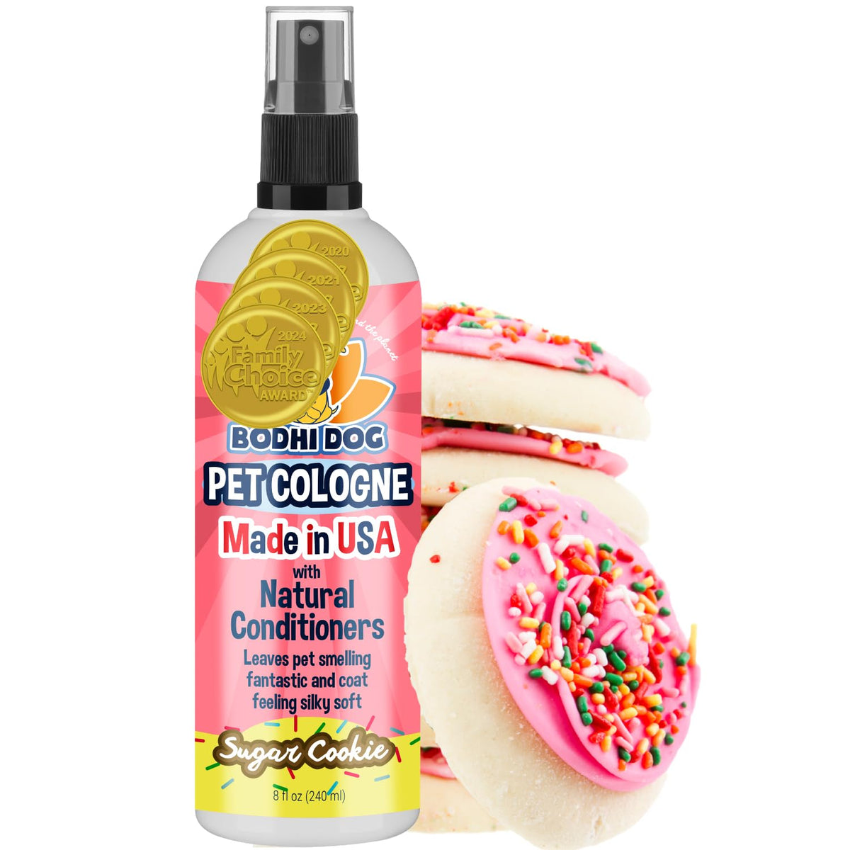 Bodhi Dog Premium Dog Cologne - Deodorizing Dog Perfume & Conditioner for Dogs & Cats - Natural Long Lasting Spray - Keeps Pets Fresh All Day - Gentle, Safe Formula, Made in USA -Pumpkin Spice 4 Fl Oz