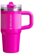 STANLEY Quencher ProTour Flip Straw Tumbler with Leakproof Lid 40 oz | Built-In Straw and Handle | Cup Holder Compatible for Travel | Insulated Stainless Steel Cup | BPA-Free | Black